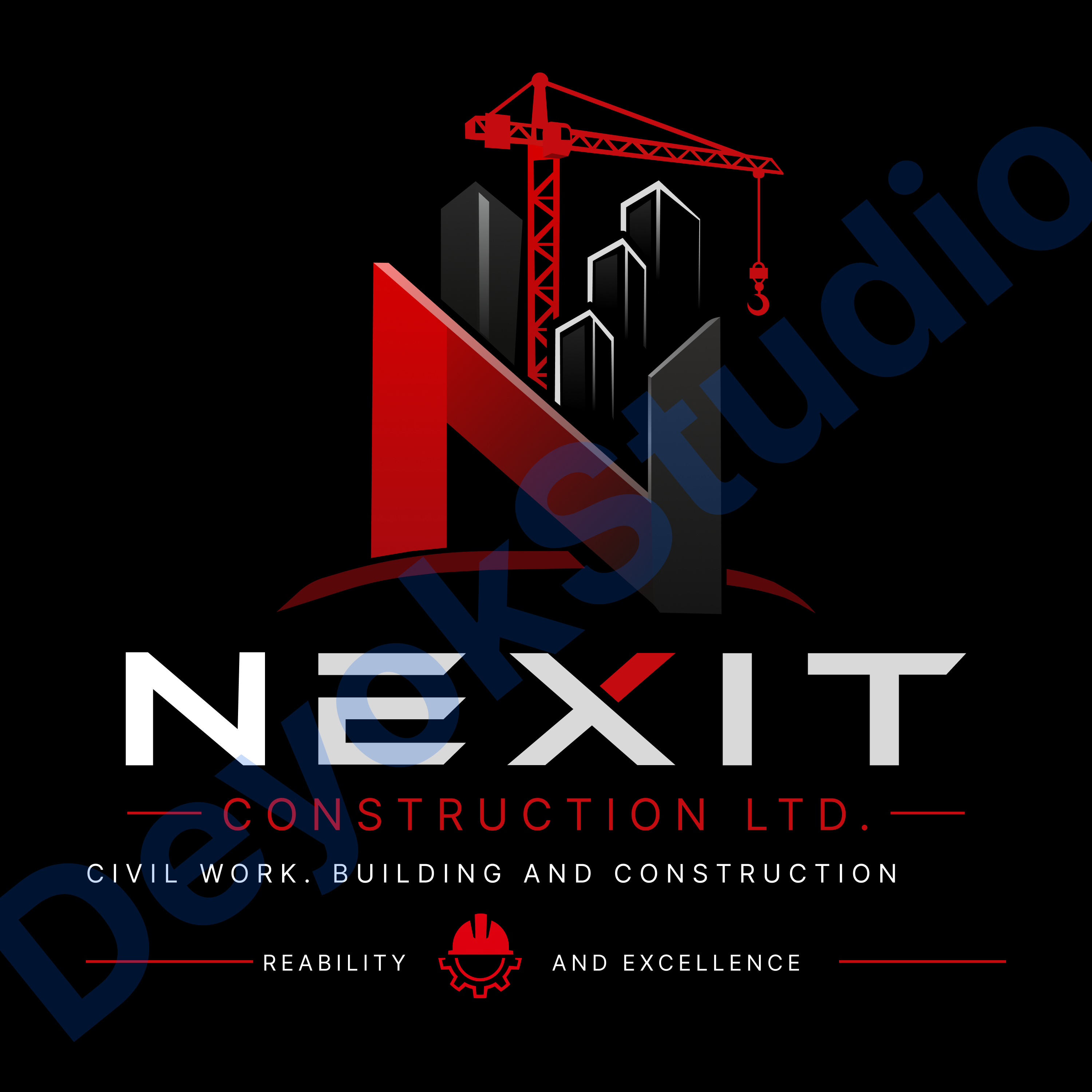 Logo NEXIT realizat de DeyokStudio